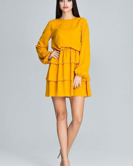 Robe noire à manches longues