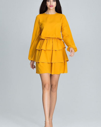 Robe noire à manches longues
