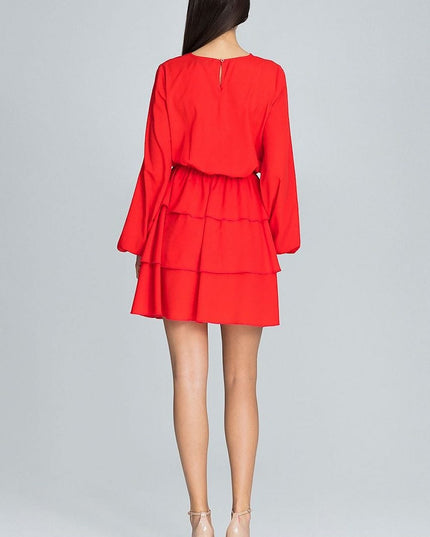 Robe noire à manches longues