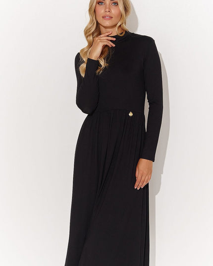 Robe longue manches longues