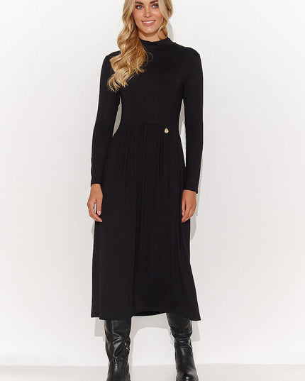 Robe longue manches longues