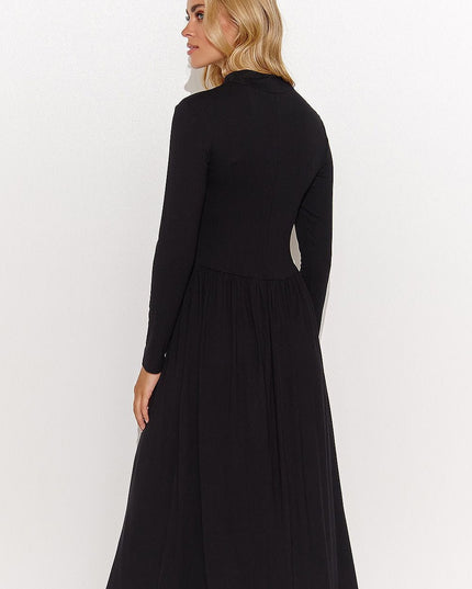 Robe longue manches longues