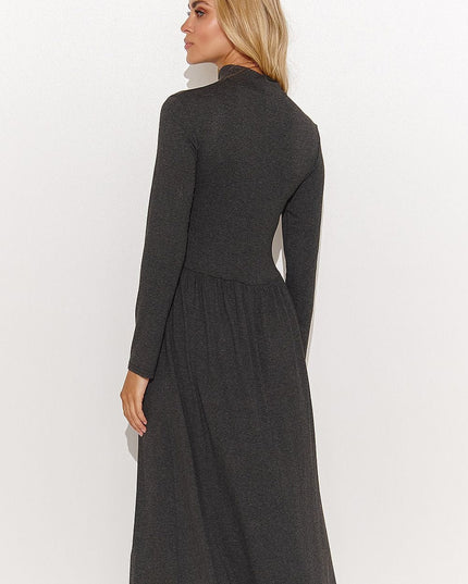 Robe longue manches longues