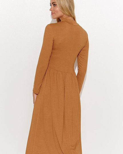 Robe longue manches longues