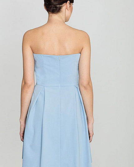 Robe bustier rose romantique