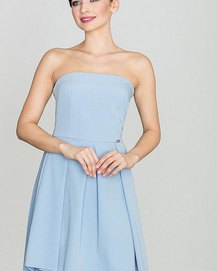 Robe bustier rose romantique