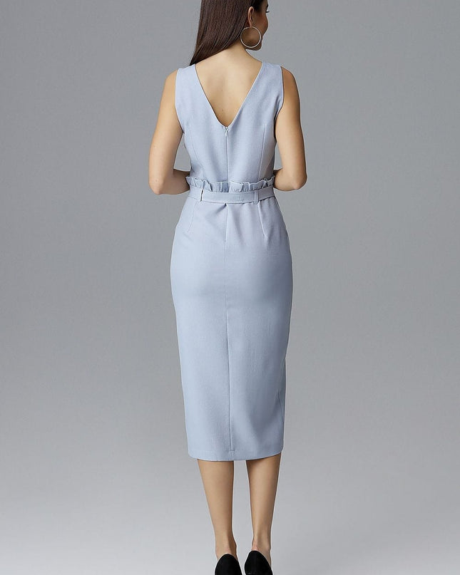 Robe ajustée décolleté cœur