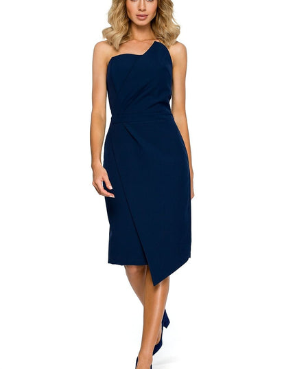 Robe crayon épaules dénudées