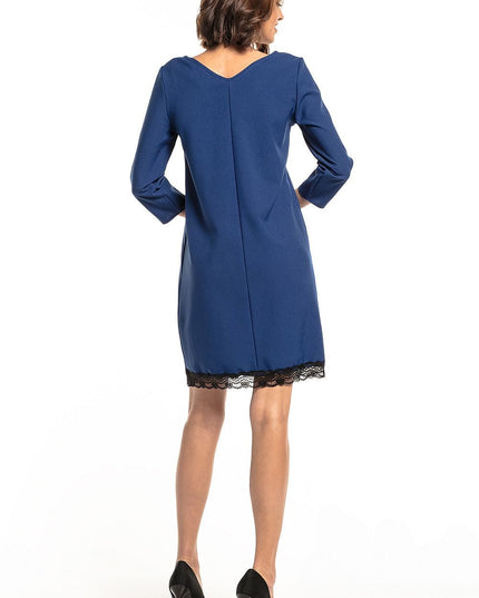 Robe verte simple en dentelle