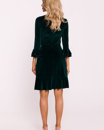 Robe élégante en velours