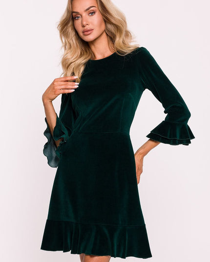 Robe élégante en velours