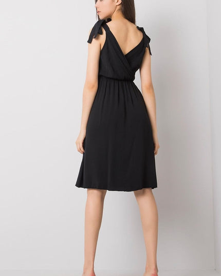 Robe d'été nouée en viscose