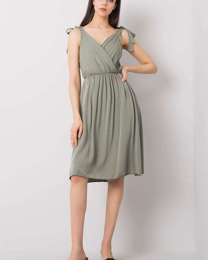 Robe d'été nouée en viscose