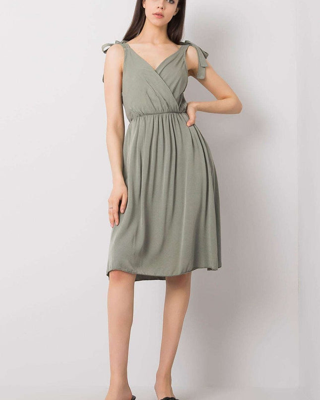Robe d'été nouée en viscose