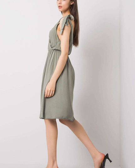 Robe d'été nouée en viscose