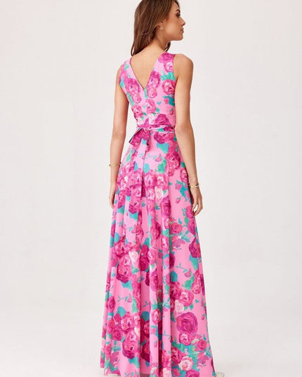 Robe longue florale élégante