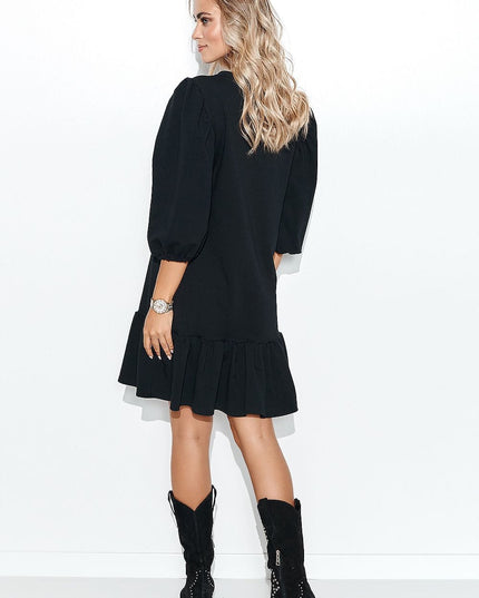 Robe romantique manches bouffantes