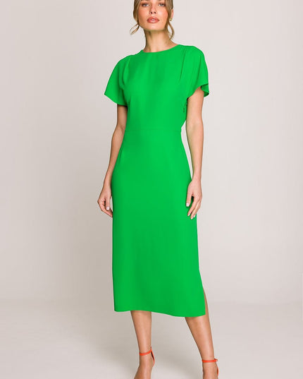 Robe midi élégante bleu ciel