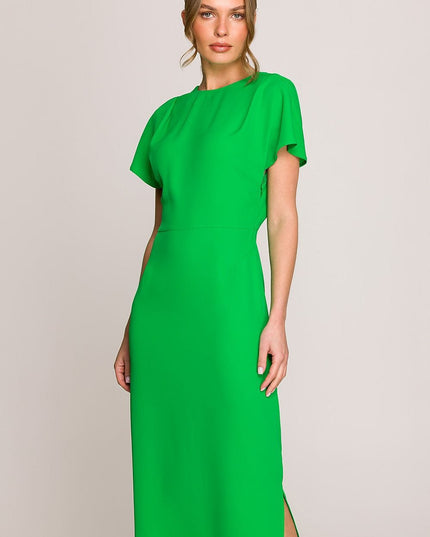 Robe midi élégante bleu ciel