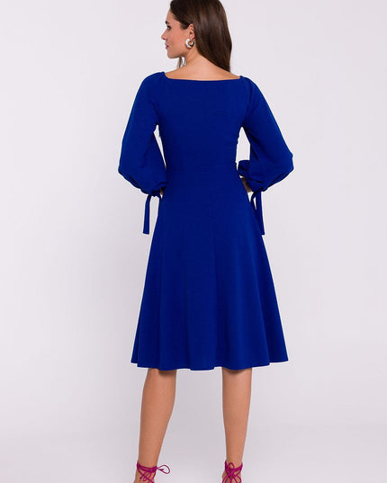 Robe verte élégante en maille