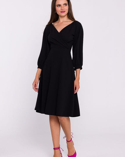 Robe verte élégante en maille