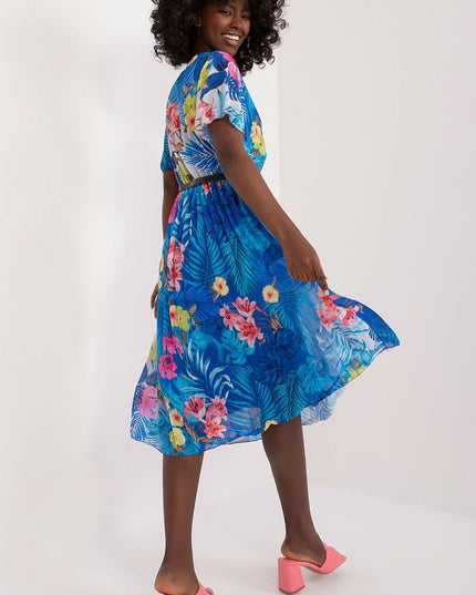 Robe d'été évasée florale