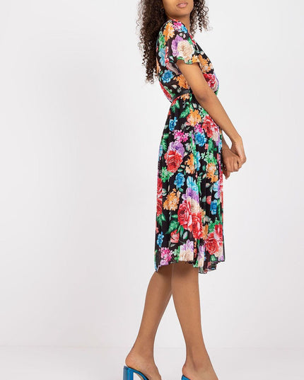 Robe d'été évasée florale