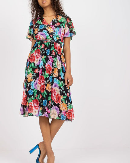 Robe d'été évasée florale