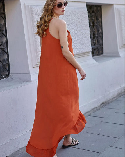 Robe slip asymétrique légère