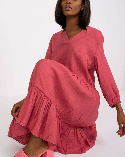 Robe ample manches 3/4