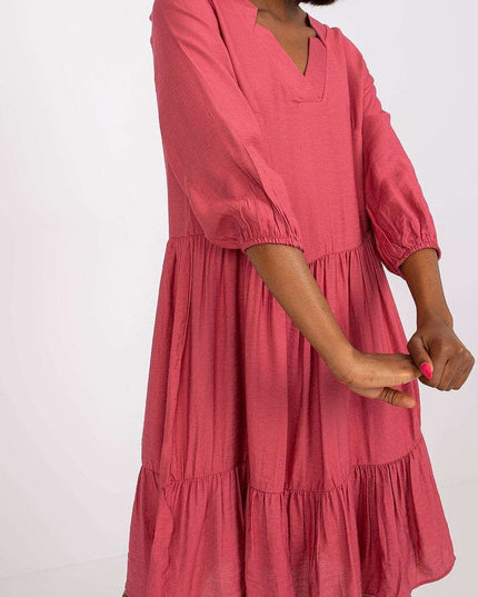 Robe ample manches 3/4