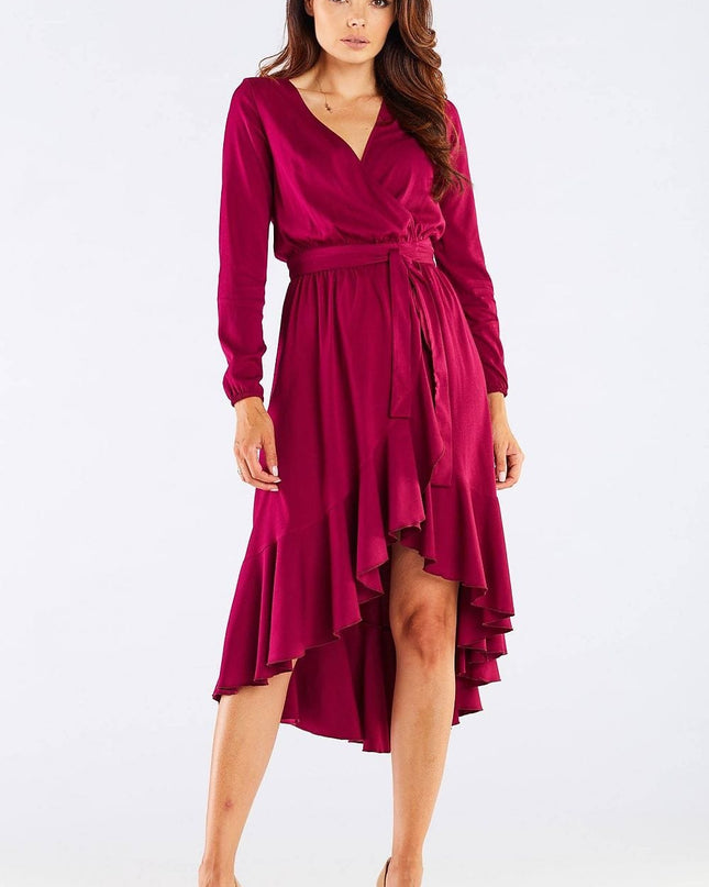 Robe longue fluide en viscose