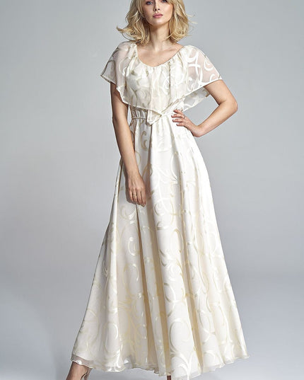 Robe longue élégante en satin