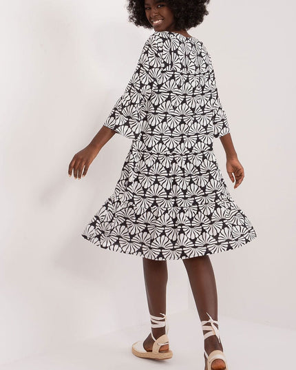 Robe d'été fluide imprimée