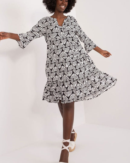 Robe d'été fluide imprimée