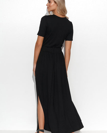 Robe longue légère noire