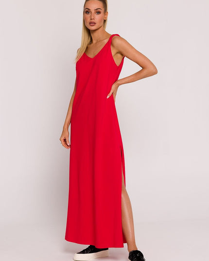 Robe verte oversize élégante