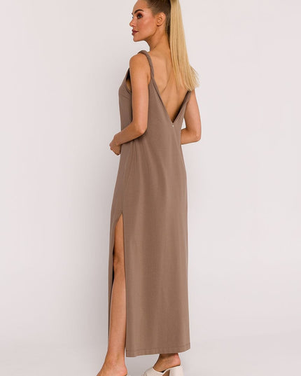 Robe verte oversize élégante