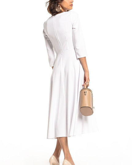 Robe maxi vert élégante