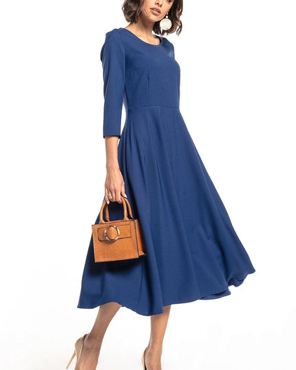 Robe maxi vert élégante