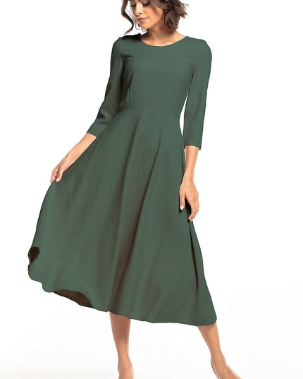 Robe maxi vert élégante