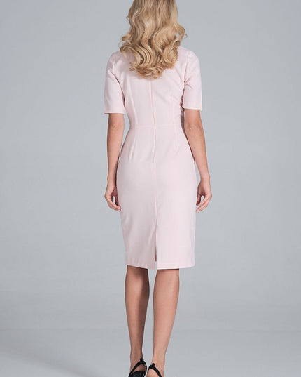 Robe crayon midi élégante