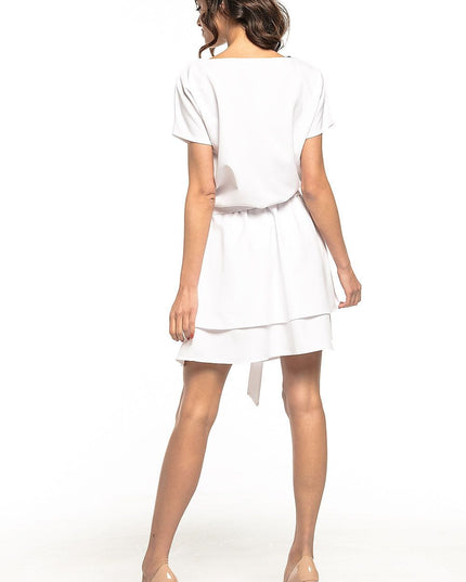 Robe élégante avec jupe double