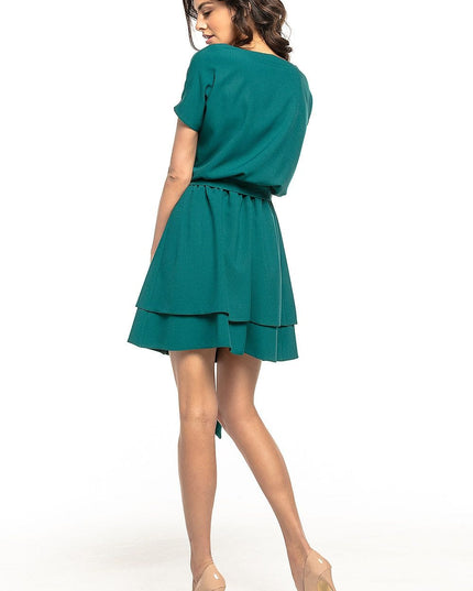 Robe élégante avec jupe double