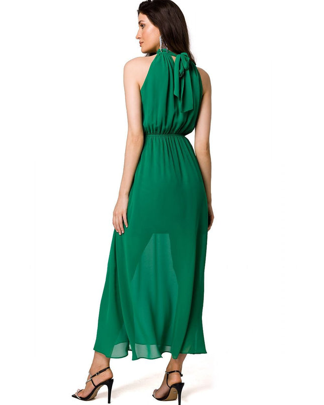 Robe midi en mousseline élégante