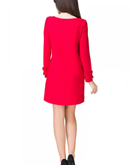 Robe trapèze élégante rose