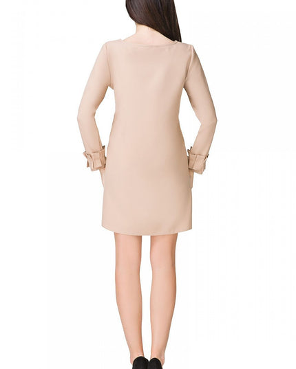 Robe trapèze élégante rose