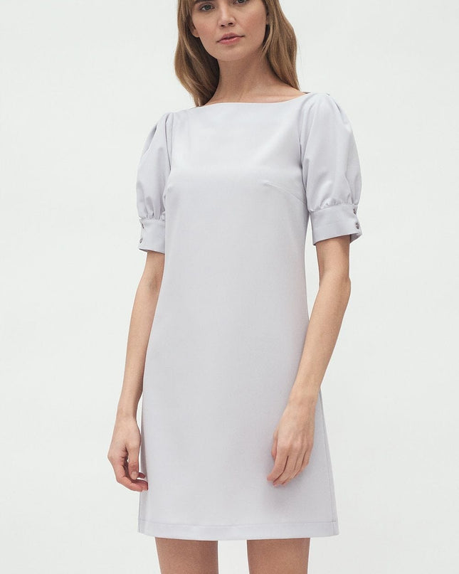 Robe élégante manches buffet