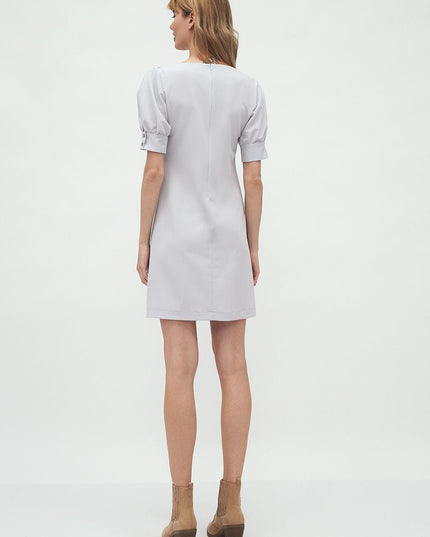Robe élégante manches buffet