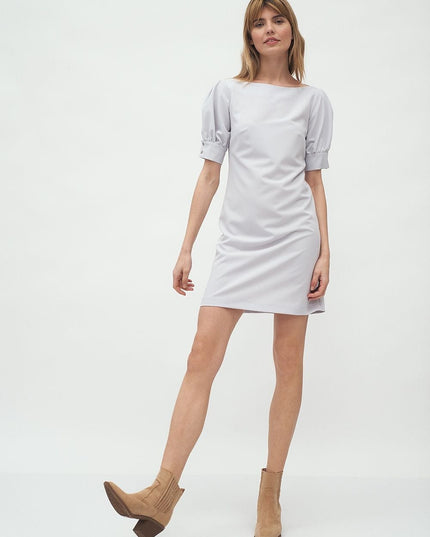 Robe élégante manches buffet